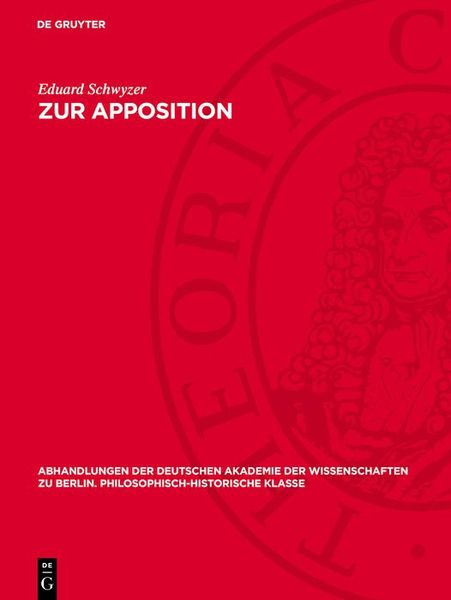 Produktbild: Zur Apposition