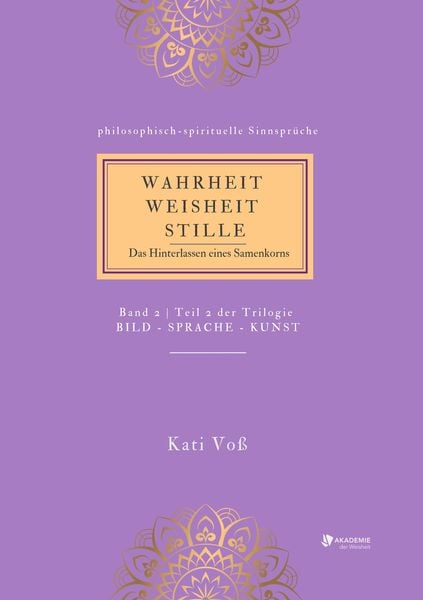 Produktbild: Wahrheit -Weisheit - Stille