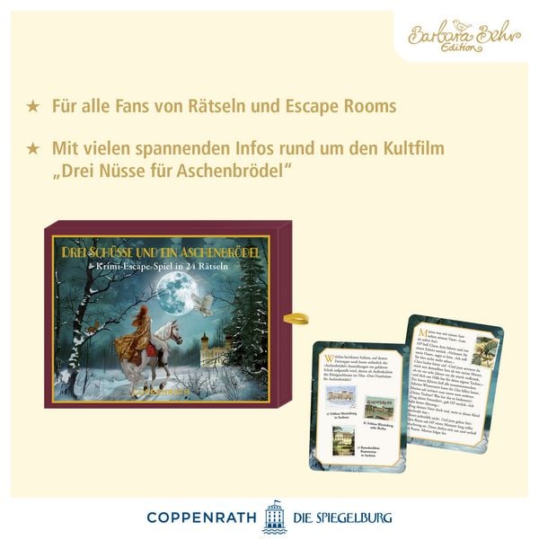 Produktbild: Schachtelspiel - Drei Sch&uuml;sse und ein Aschenbr&ouml;del
