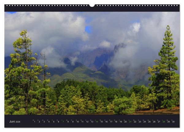 Produktbild: wildes La Palma (hochwertiger Premium Wandkalender 2026 DIN A2 quer), Kunstdruck in Hochglanz