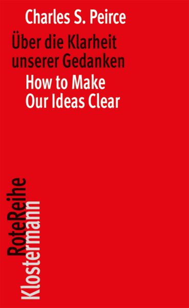 Produktbild: &Uuml;ber die Klarheit unserer Gedanken / How to Make Our Ideas Clear