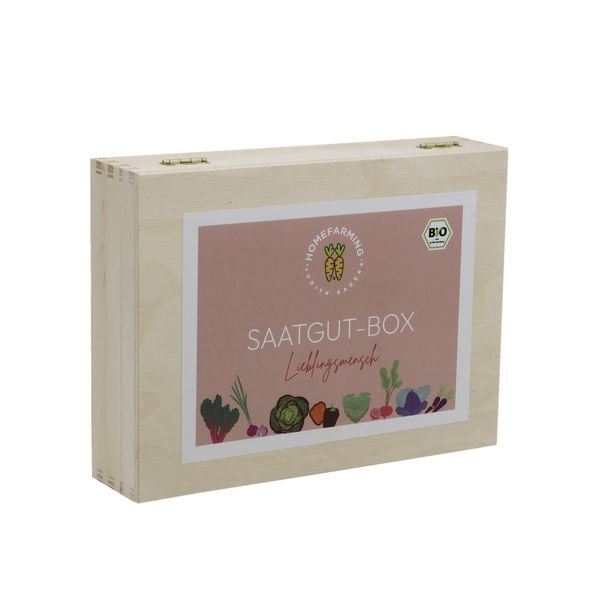Produktbild: Bio-Saatgutbox Lieblingsmensch