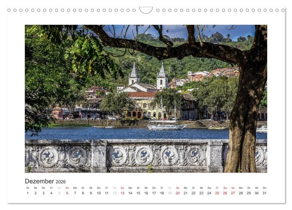 Produktbild: Brasilien 2026 Bahia - die Wiege Brasiliens (Wandkalender 2026 DIN A3 quer), CALVENDO Monatskalender