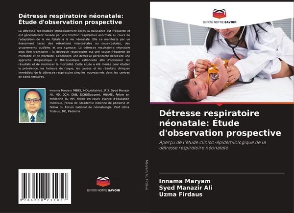 Produktbild: D&eacute;tresse respiratoire n&eacute;onatale: &Eacute;tude d'observation prospective