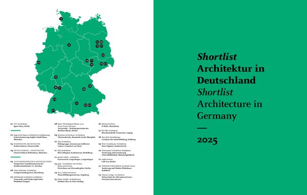 Produktbild: Deutsches Architektur Jahrbuch 2025/German Architecture Annual 2025