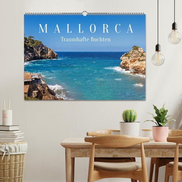 Produktbild: Mallorca - Traumhafte Buchten (Wandkalender 2026 DIN A2 quer), CALVENDO Monatskalender