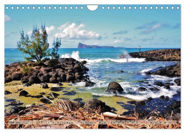 Produktbild: Tr&auml;um dich nach Mauritius (Wandkalender 2026 DIN A4 quer), CALVENDO Monatskalender