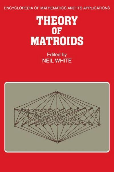 Produktbild: Theory of Matroids