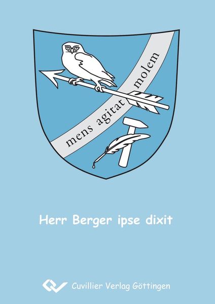 Produktbild: Herr Berger ipse dixit