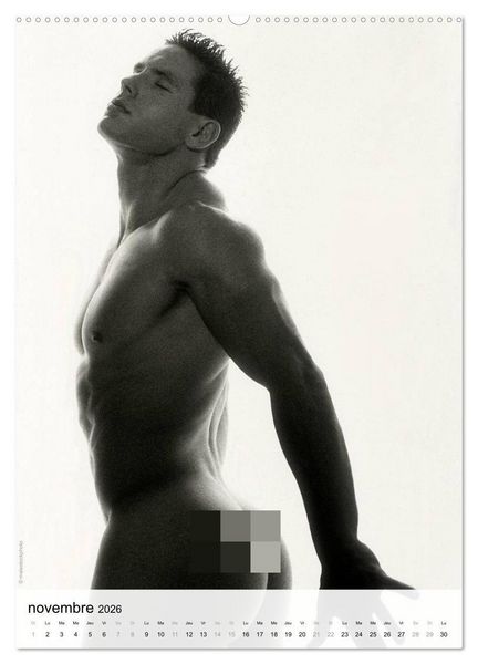 Produktbild: contrastes hommes (Calendrier mural 2026 DIN A2 horizontal), CALVENDO calendrier mensuel