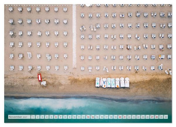 Produktbild: Lignano in Italien. Sommer Strand und Meer (Wandkalender 2027 DIN A2 quer), CALVENDO Monatskalender