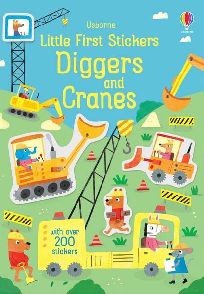 Produktbild: Little First Stickers Diggers and Cranes