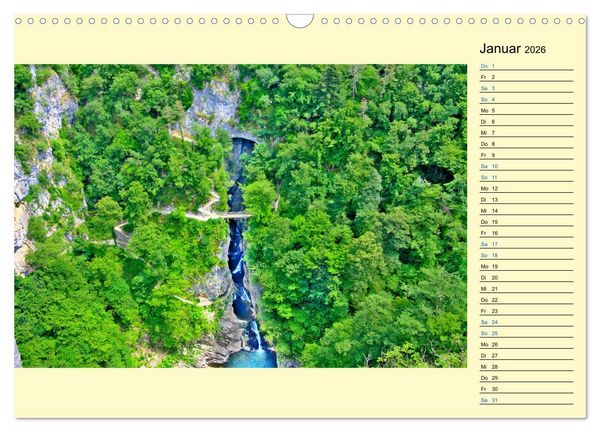 Produktbild: Slowenien - Impressionen eines Naturjuwels (Wandkalender 2026 DIN A3 quer), CALVENDO Monatskalender