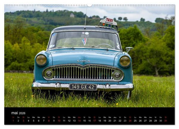 Produktbild: AUTO MOBILE (Calendrier mural 2026 DIN A2 vertical) calendrier de bureau