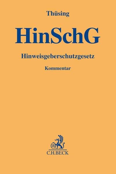 "Hinweisgeberschutzgesetz" Online Kaufen | Thalia