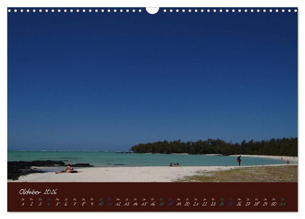 Produktbild: Indische Perle - Mauritius (Wandkalender 2026 DIN A3 quer), CALVENDO Monatskalender