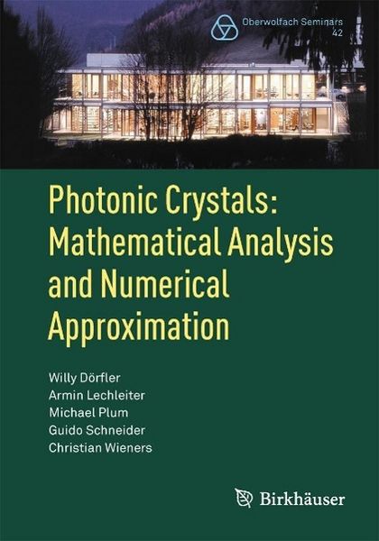 Produktbild: Photonic Crystals: Mathematical Analysis and Numerical Approximation