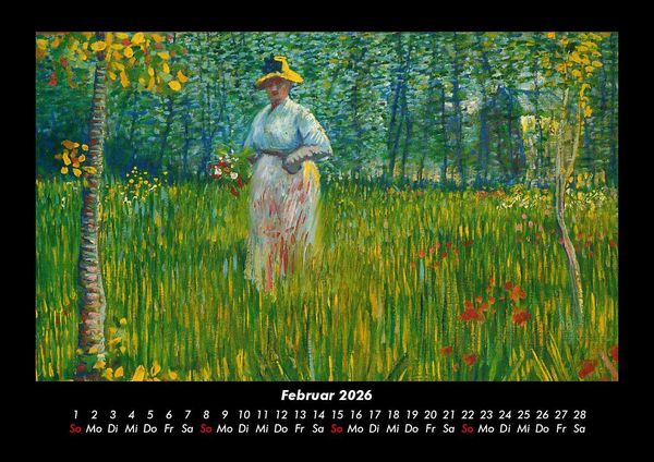Produktbild: Kunstkalender 2026 Fotokalender DIN A3