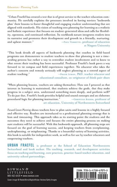 Produktbild: Focused Lesson Planning