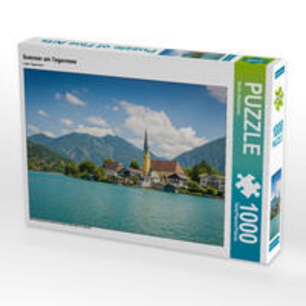 CALVENDO Puzzle Sommer am Tegernsee | 1000 Teile Lege-Größe 64x48cm Foto-Puzzle für glückliche Stunden
