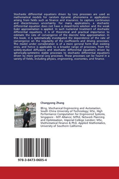 Produktbild: Stochastic Differential Equations Driven by Levy Processes