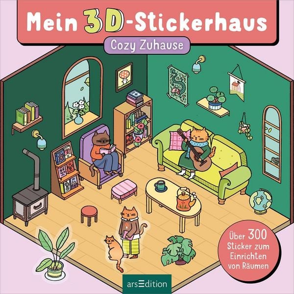 Produktbild: Mein 3D-Stickerhaus &ndash; Cozy Zuhause
