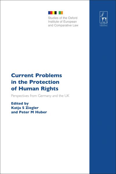 Produktbild: Current Problems in the Protection of Human Rights