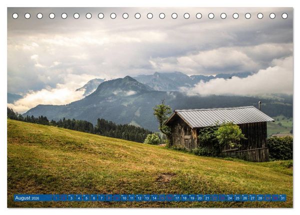 Produktbild: Allg&auml;u - Perle im S&uuml;den (Tischkalender 2026 DIN A5 quer), CALVENDO Monatskalender