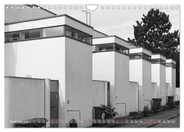 Produktbild: Die Weissenhof - Siedlung (Wandkalender 2026 DIN A4 quer), CALVENDO Monatskalender