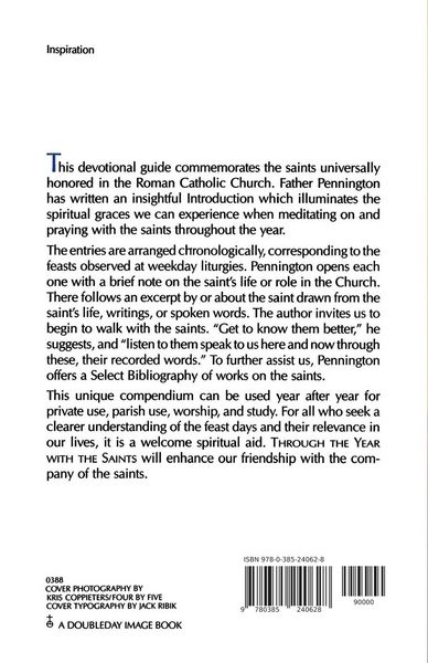 Produktbild: Through the Year with the Saints