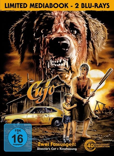 Stephen King's Cujo (Director's Cut + Kinofassung) - Limited Mediabook [2 BRs]