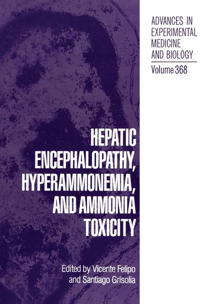 Produktbild: Hepatic Encephalopathy, Hyperammonemia, and Ammonia Toxicity
