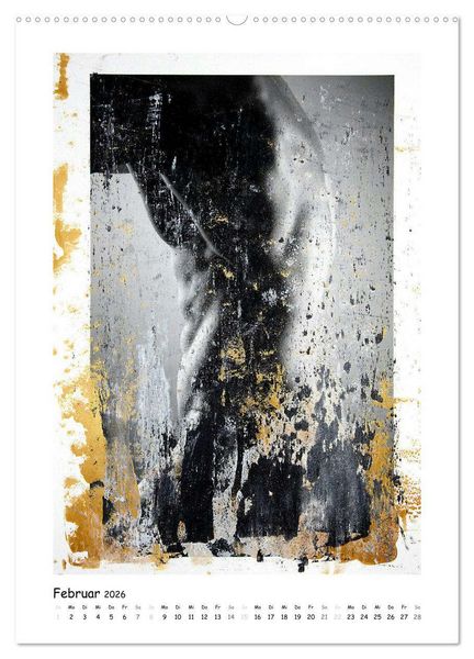 Produktbild: Overpainted ... M&auml;nner (Wandkalender 2026 DIN A2 hoch), CALVENDO Monatskalender
