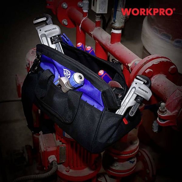 Produktbild: WorkPro WP281007 Werkzeugtasche unbest&uuml;ckt (L x B x H) 410 x 230 x 270mm