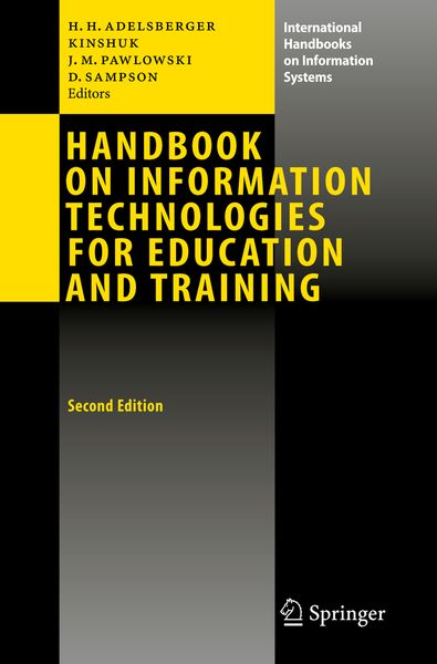 Produktbild: Handbook on Information Technologies for Education and Training