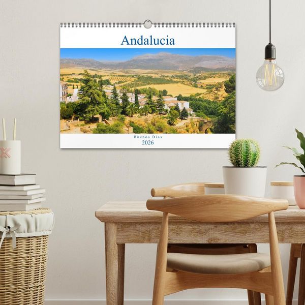 Produktbild: Andaluc&iacute;a - Buenos D&iacute;as (Wandkalender 2026 DIN A3 quer), CALVENDO Monatskalender