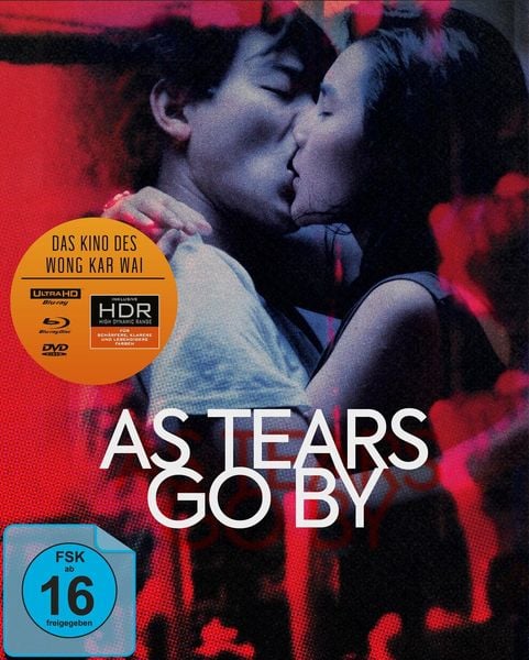 Produktbild: As Tears Go By (Wong Kar Wai) - Special Edition (4K-Ultra HD) (+ Blu-ray2D) (+ DVD)