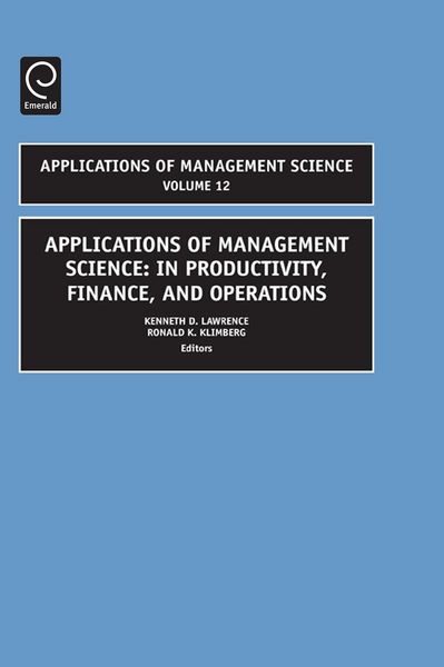 Produktbild: In Productivity, Finance, and Operations