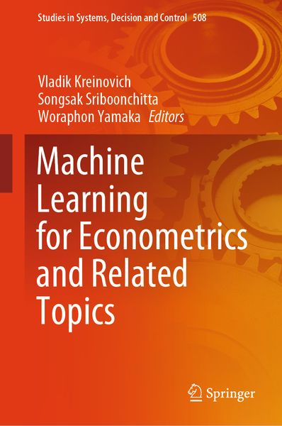 Produktbild: Machine Learning for Econometrics and Related Topics