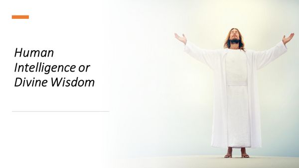 Produktbild: Human Intelligence or Divine wisdom