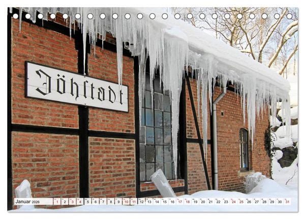 Produktbild: Wunderbares Erzgebirge (Tischkalender 2026 DIN A5 quer), CALVENDO Monatskalender