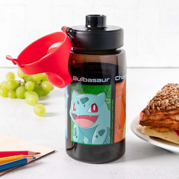 Produktbild: Trinkflasche Pok&eacute;mon schwarz 500ml