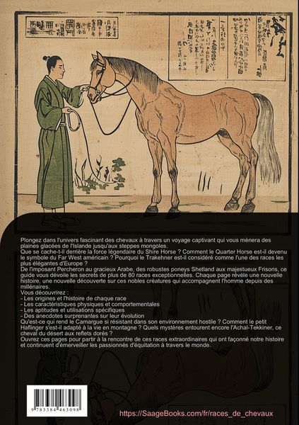 Produktbild: Races de Chevaux: Guide Complet des Chevaux et Poneys