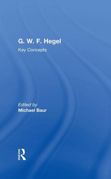 Produktbild: G. W. F. Hegel