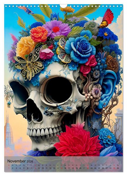 Produktbild: Beautiful Death (Wandkalender 2026 DIN A3 hoch), CALVENDO Monatskalender