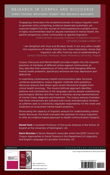 Produktbild: Corpus, Discourse and Mental Health