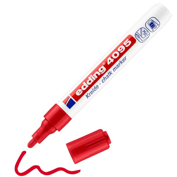 Produktbild: EDDING&reg; Kreide Marker 4095, rot