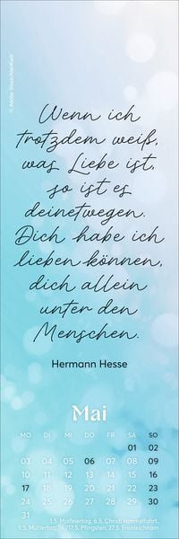 Produktbild: Romance Lesezeichen & Kalender 2027