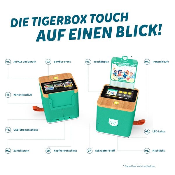 Produktbild: Tigerbox TOUCH PLUS (gr&uuml;n) - Vorteilspaket
