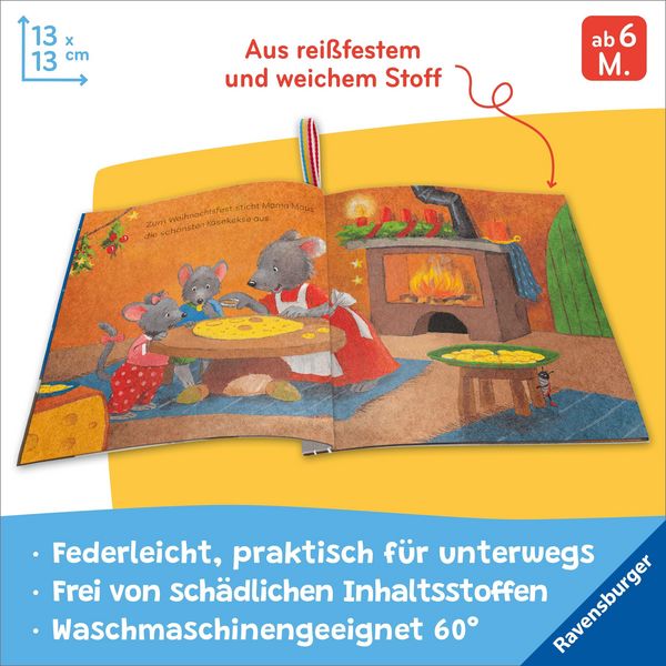 Produktbild: Mein Knuddel-Knautsch-Buch: Frohe Weihnachten!